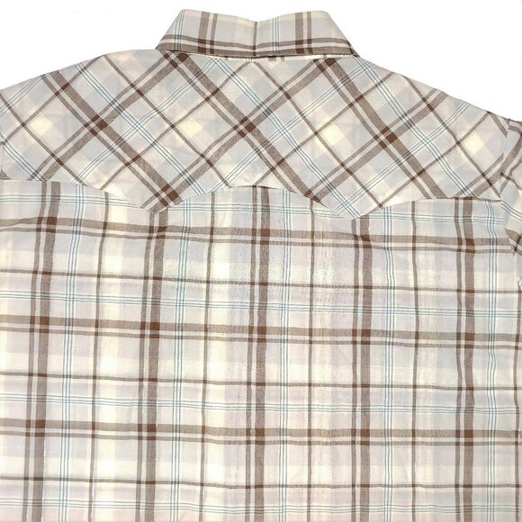 Vintage Levis Strauss & Co. Western Snap Button L Short sleeve - Picture 5 of 8